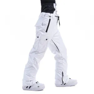 Women's RIIVIYELE Winter Sky Cargo Snow Pants Bibs